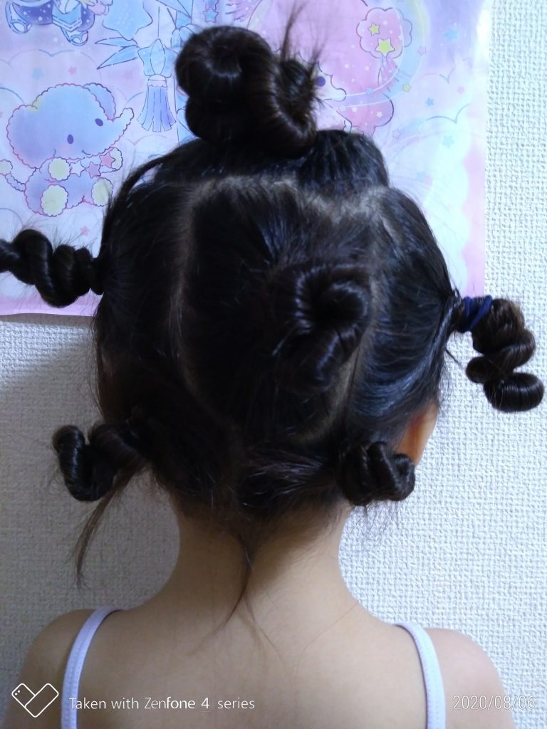 くるくるヘアの作り方 園ママカフェ